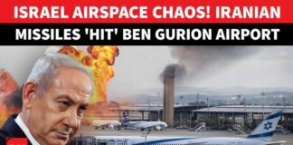 Iranian Missiles Strike Near Tel Aviv Airport, Testing Israel’s Air Defenses Without Reported Casualties