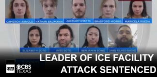 Leader of group that attacked Texas ICE facility hit with 100-year sentence
