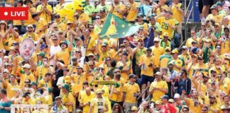 FIFA World Cup LIVE: Australian Fans Gather in Sydney for Australia vs Paraguay | AD1Z