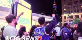 Knicks fans forced to change plans after NYPD cancels watch party outside of MSG