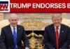 Iran Warning Fuels Trump-Netanyahu Gambit President Trump endorses Netanyahu for re-election