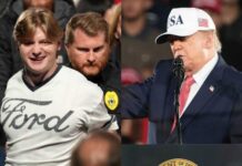 Rally Melee Erupts – Trump Cheers Punch Heckler thrown out of Trump speech as crowd goes wild with USA chants