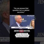 RFK Jr answer is crazy! #rfkjr #measles #fafo #fdt #politics #maga #liberal #democrats #trump #usa