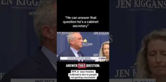 RFK Jr answer is crazy! #rfkjr #measles #fafo #fdt #politics #maga #liberal #democrats #trump #usa